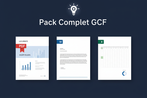 Pack Complet GCF - Word, PDF, Excel et Conseils