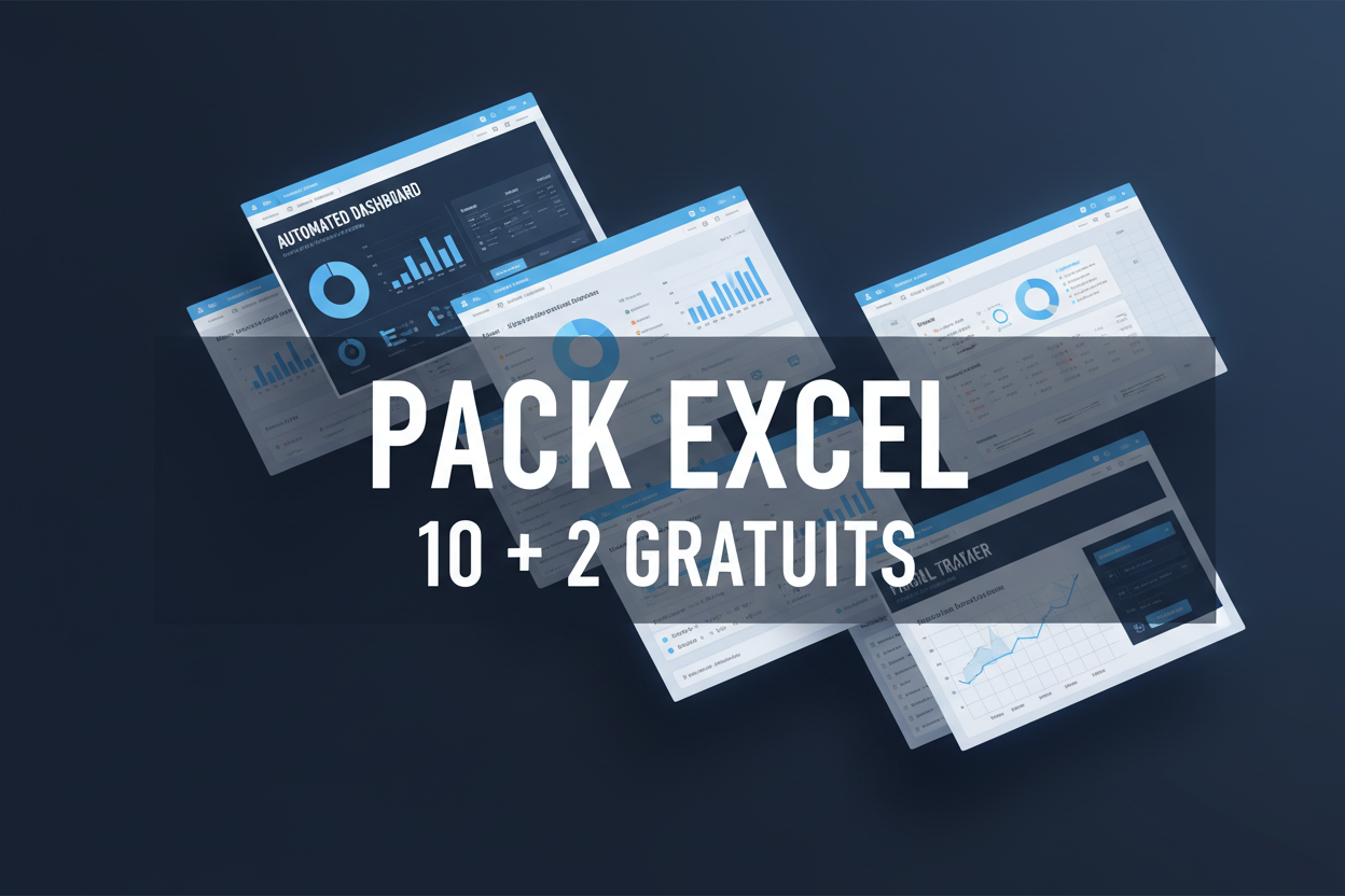 Pack Excel 10 + 2 gratuits - Titre Pro GCF